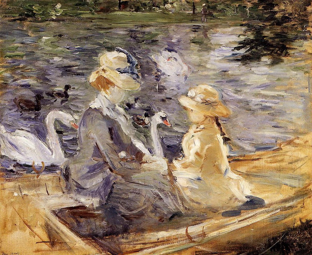 In riva al lago di Boulogne